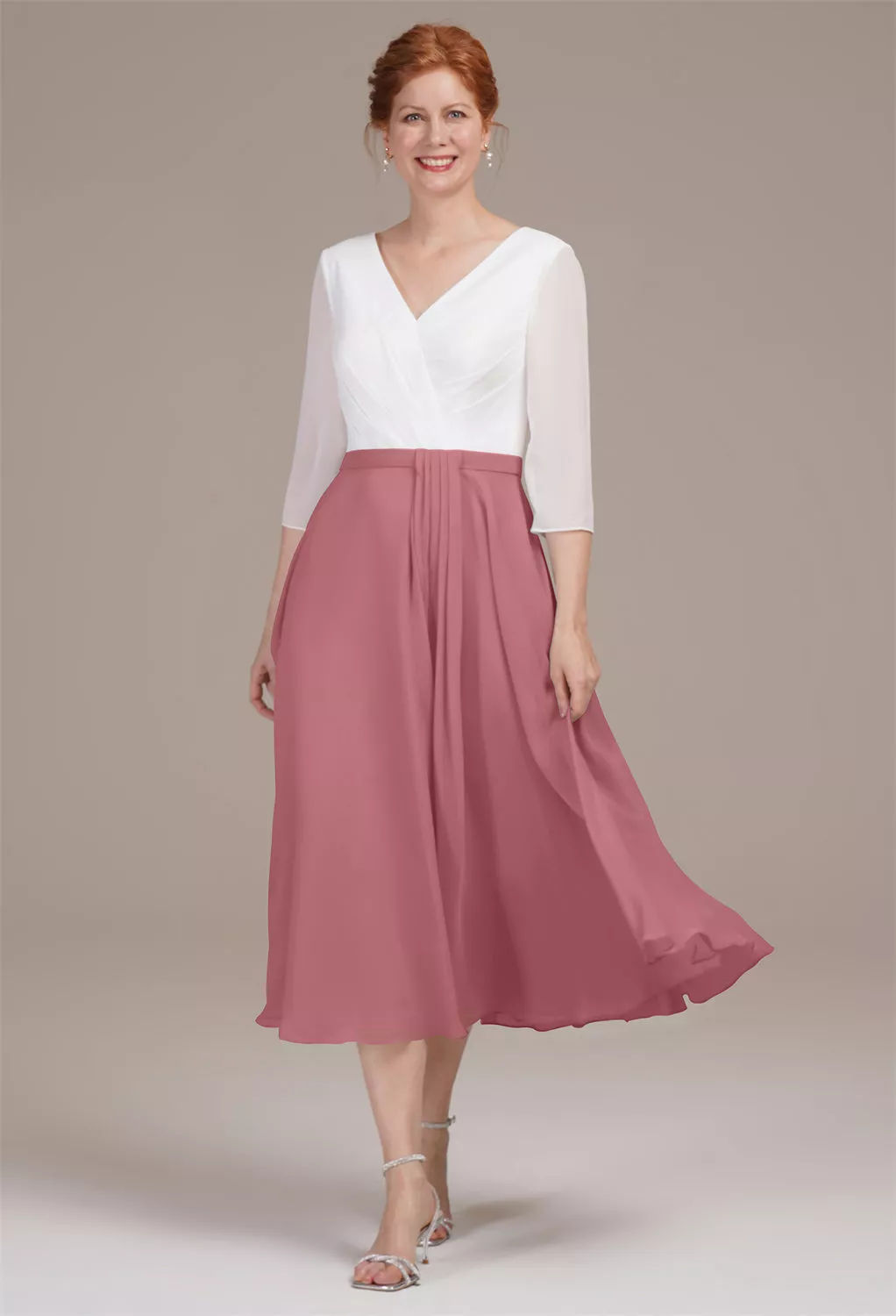 AW Difluence Desert Rose  Mother of the Bride Dresses