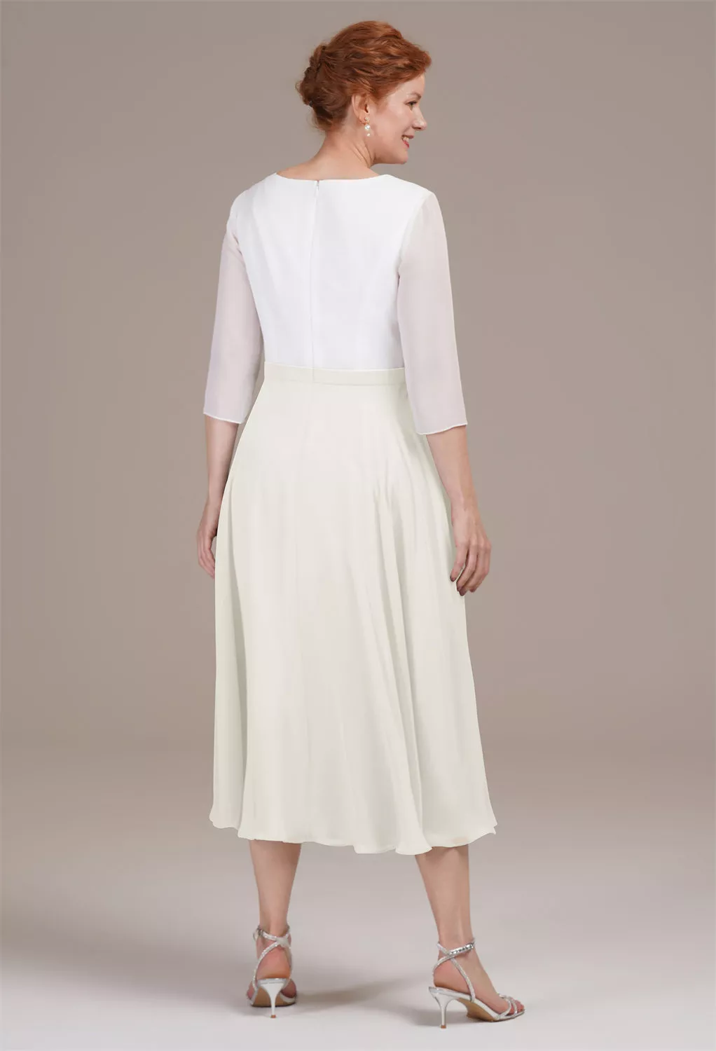 AW Difluence Ivory  Spring Mother of The Bride Dresses