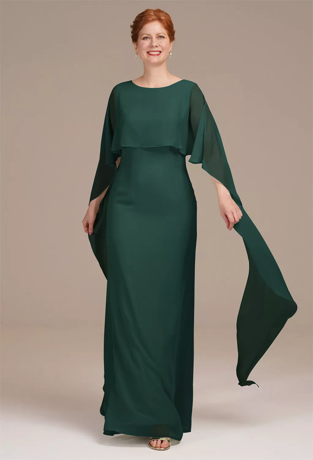 AW Lucilla Dark Emerald  Mother of the Bride Dresses