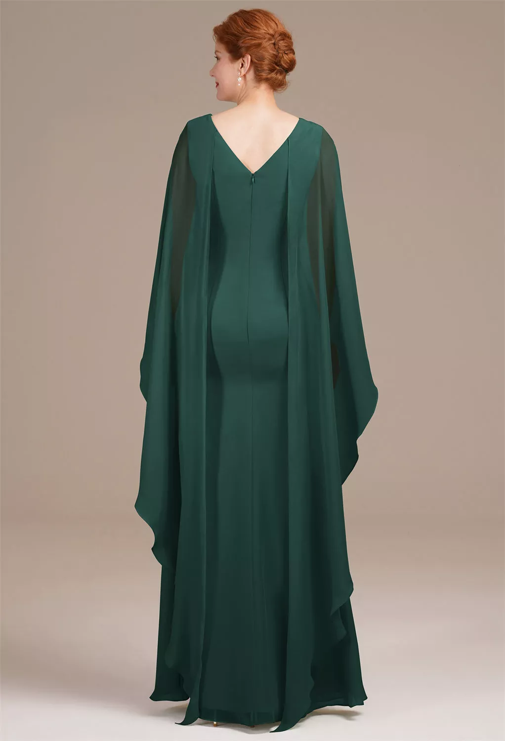 AW Lucilla Dark Emerald  Mother of the Bride Dresses