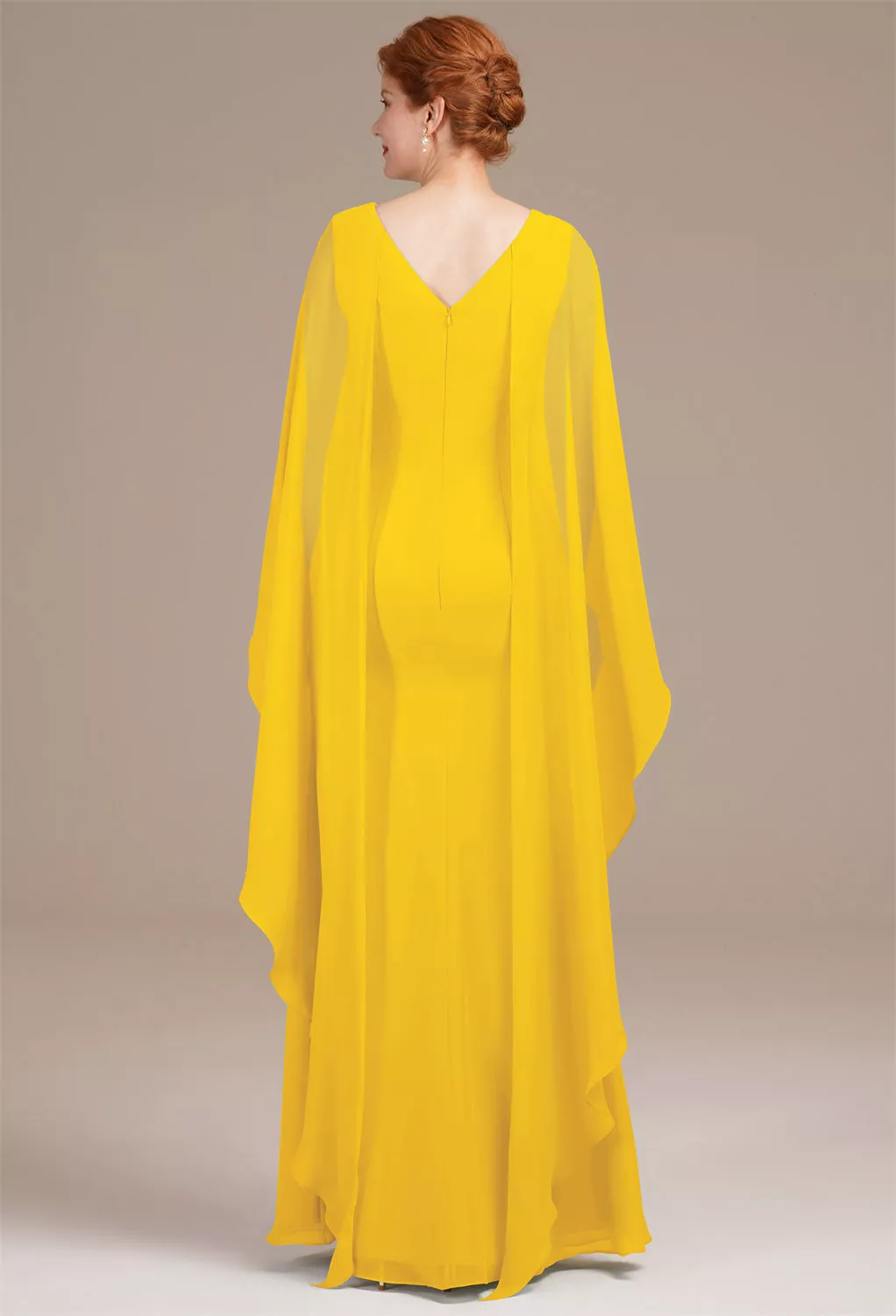AW Lucilla Mustard Yellow  Mother of the Bride Dresses