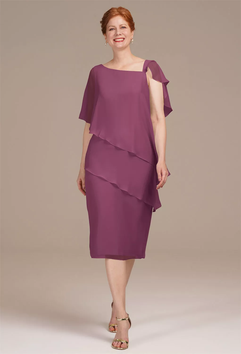 AW Justice Chianti  Spring Mother of The Bride Dresses
