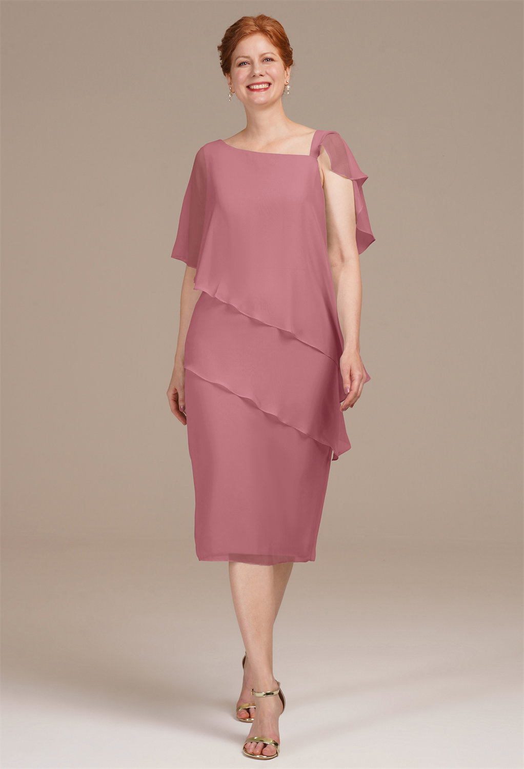 AW Justice Desert Rose  Spring Mother of The Bride Dresses