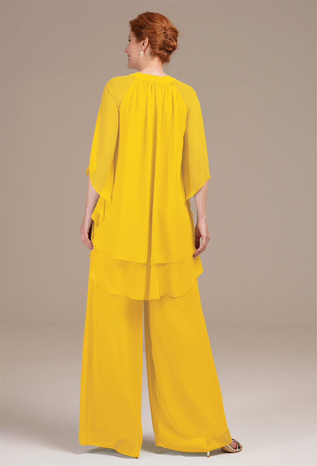 AW Patricia Mustard Yellow  Mother of the Bride Dresses