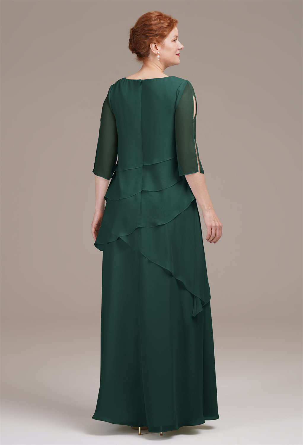 AW Eloise Dark Emerald  Mother of the Bride Dresses