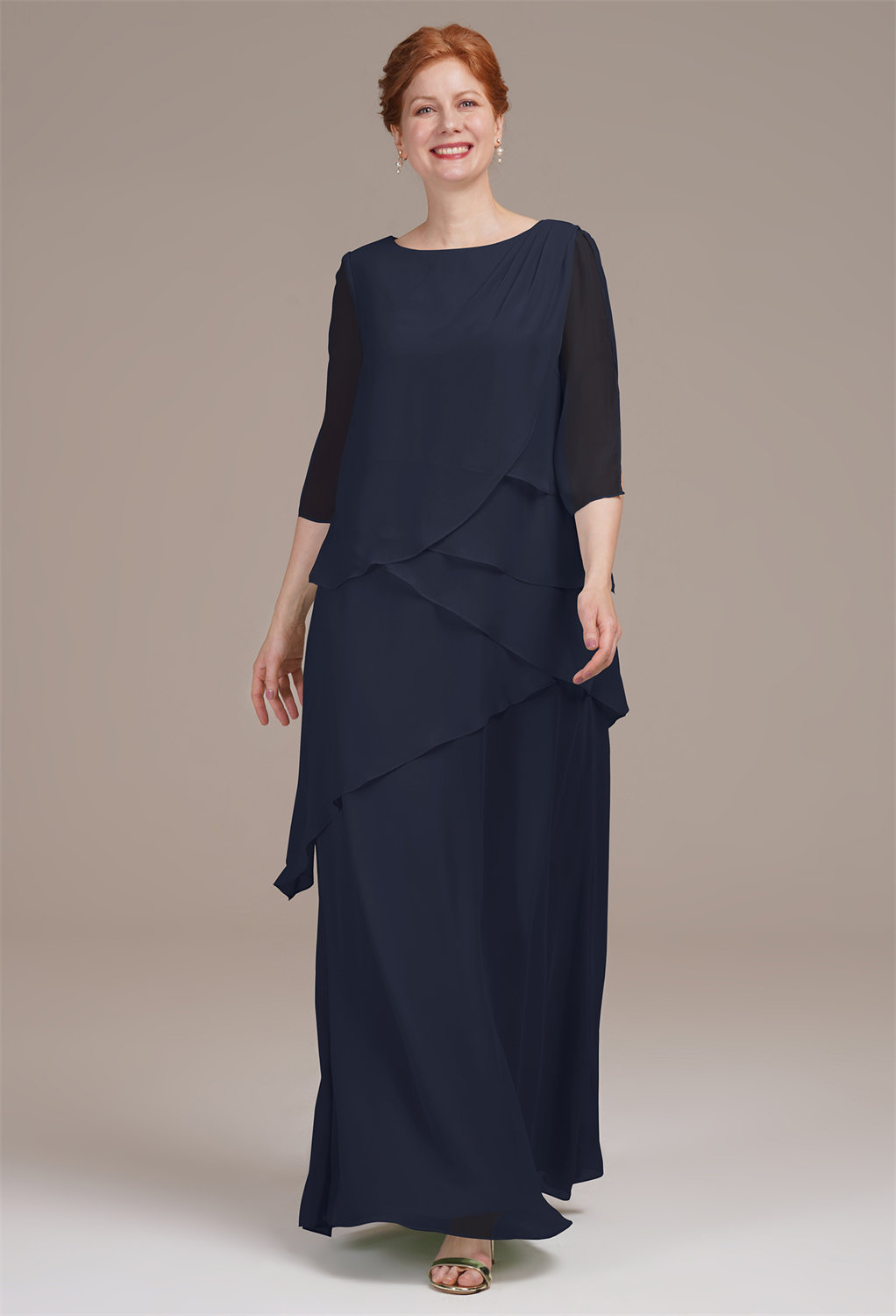 AW Eloise Dark Navy  Mother of the Bride Dresses