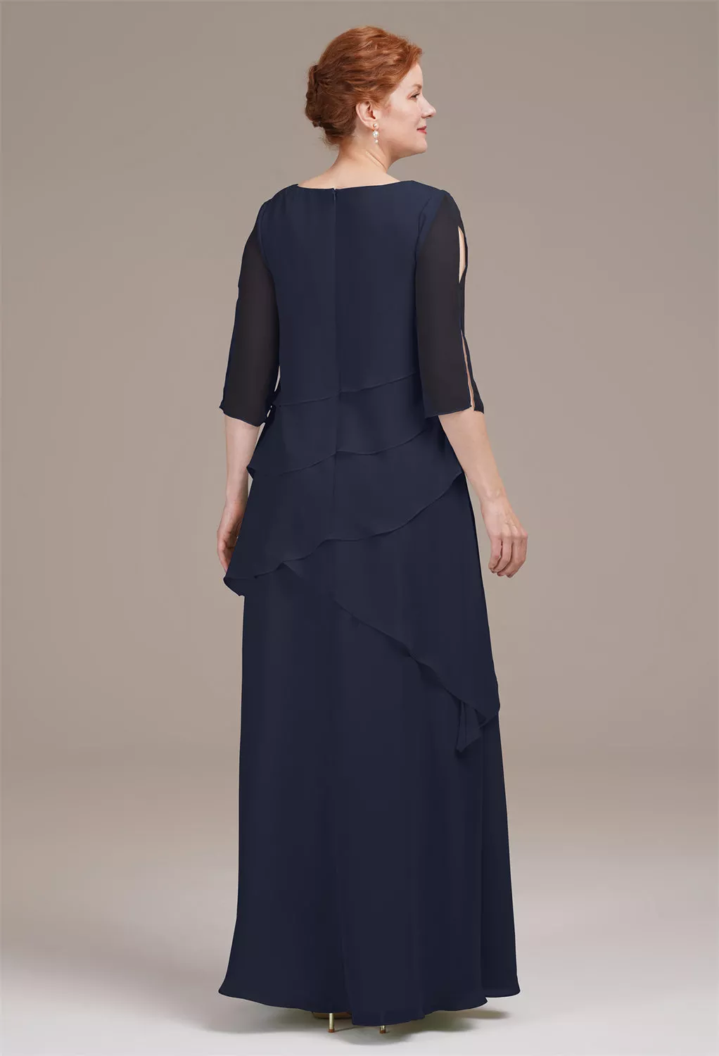 AW Eloise Dark Navy  Mother of the Bride Dresses