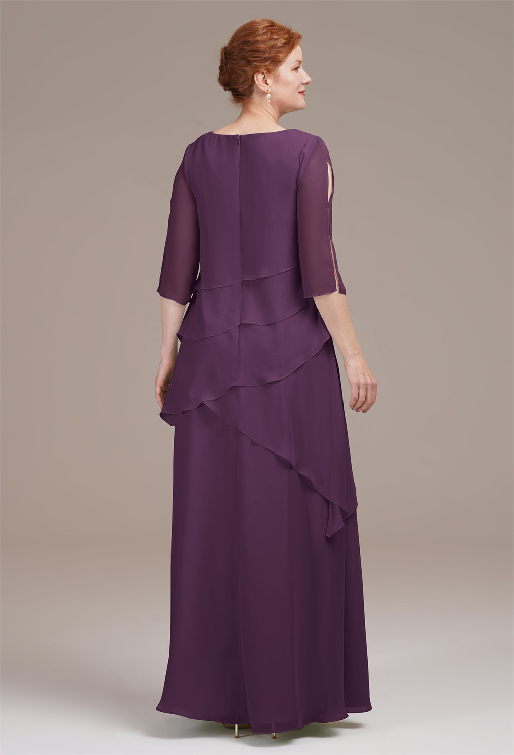 AW Eloise Grape  Mother of the Bride Dresses