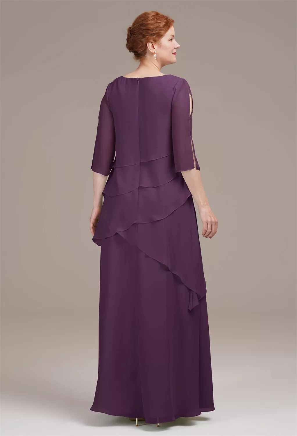 AW Eloise Grape  Mother of the Bride Dresses
