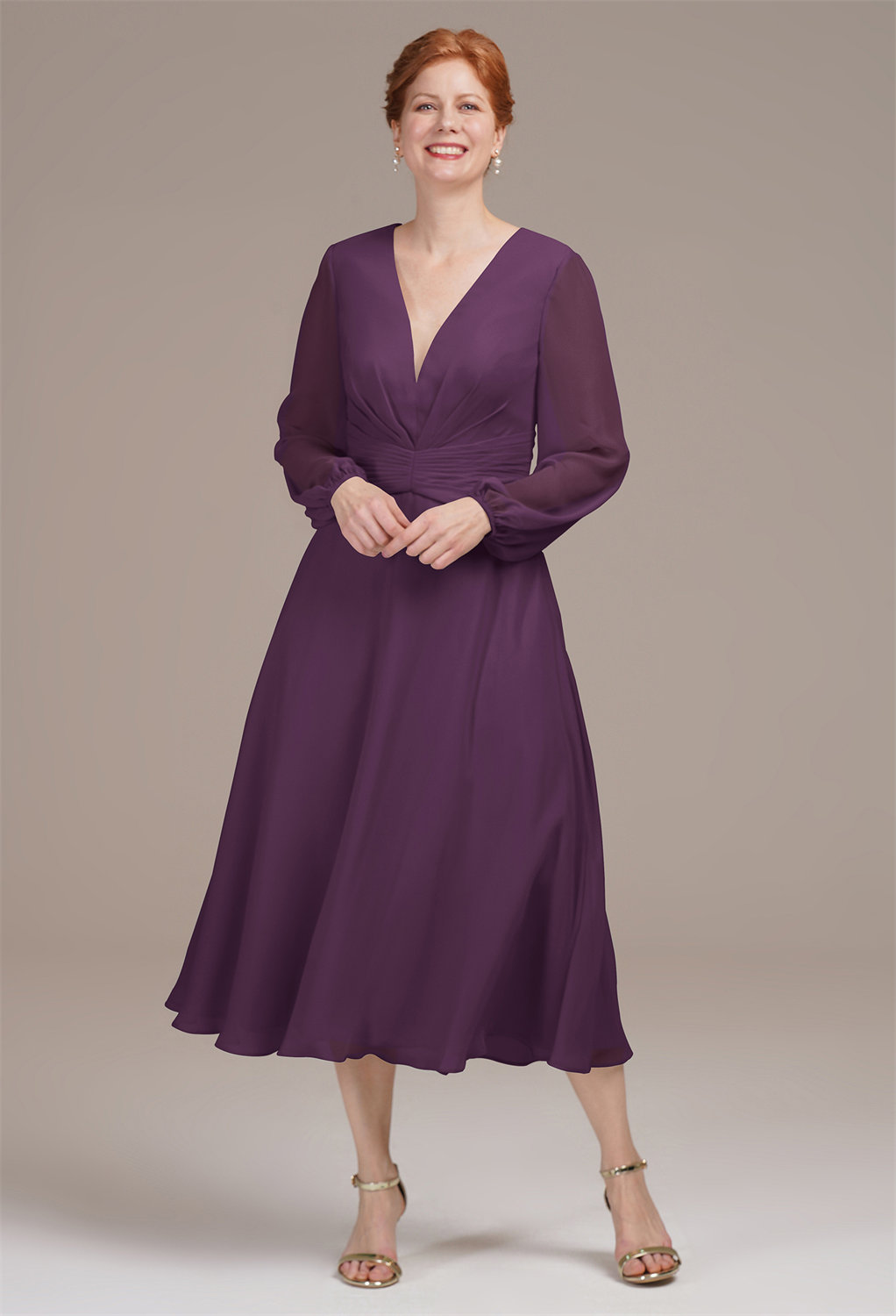AW Fernanda Grape  Mother of the Bride Dresses