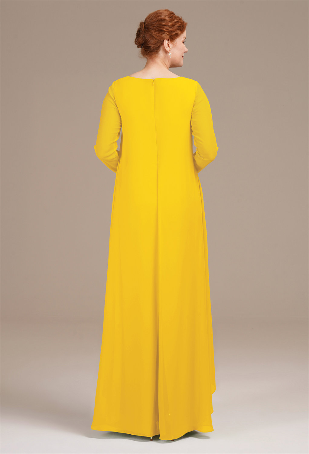 AW Maude Mustard Yellow  Mother of the Bride Dresses
