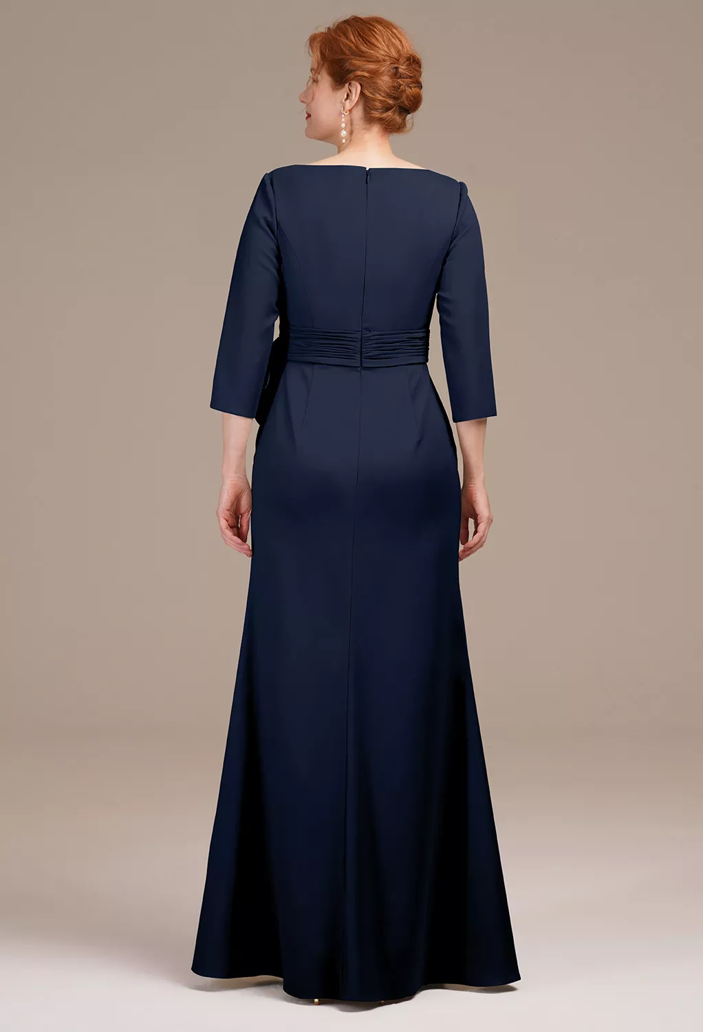 AW Jeanette Dark Navy  Mother of the Bride Dresses