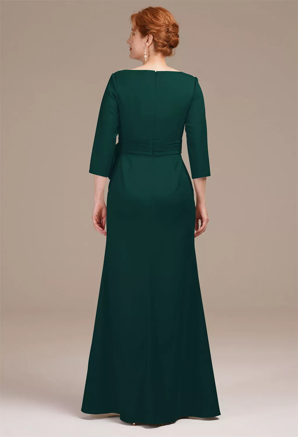 AW Jeanette Hunter Green  Mother of the Bride Dresses