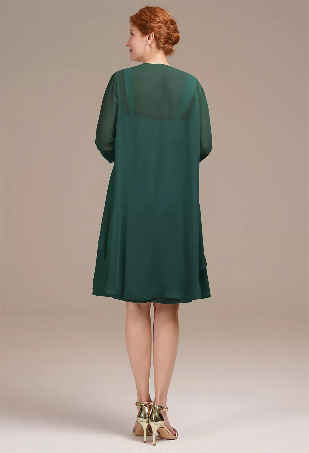 AW Sterope Dark Emerald  Mother of the Bride Dresses