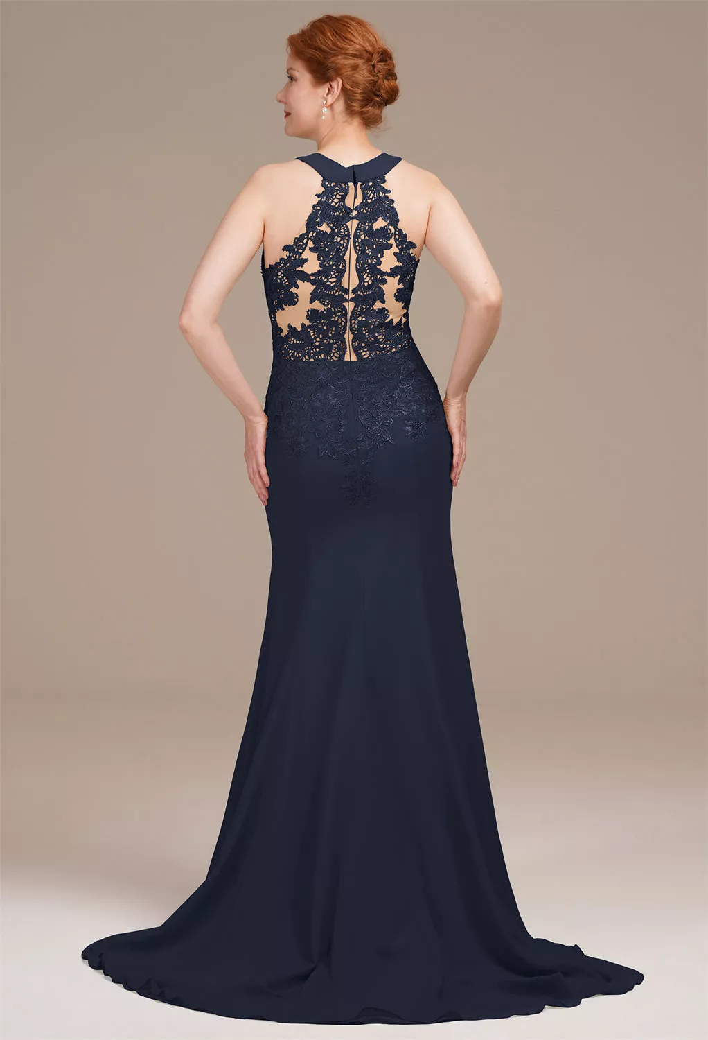 AW Seraphina Dark Navy  Mother of the Bride Dresses
