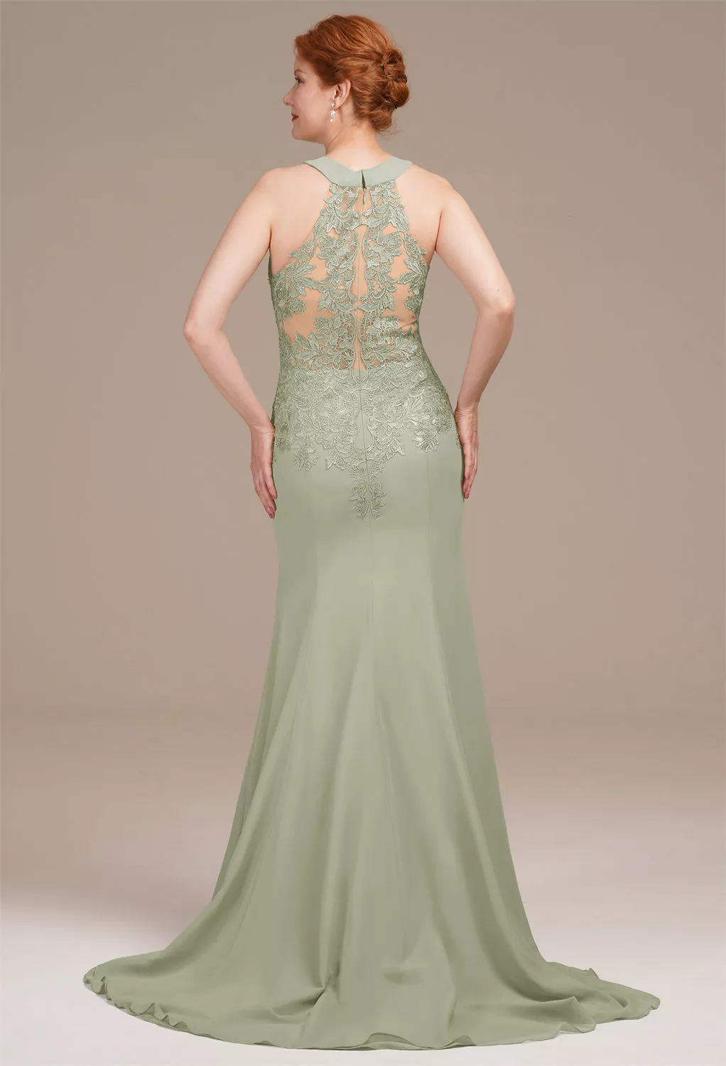 AW Seraphina Sage Green  Mother of the Bride Dresses