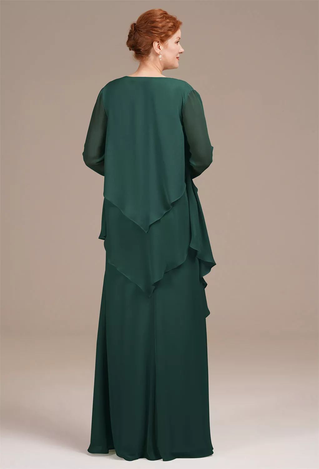 AW Urania Dark Emerald  Mother of the Bride Dresses