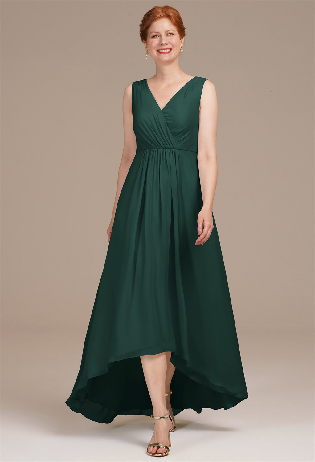 AW Conanima Dark Emerald  Spring Mother of The Bride Dresses