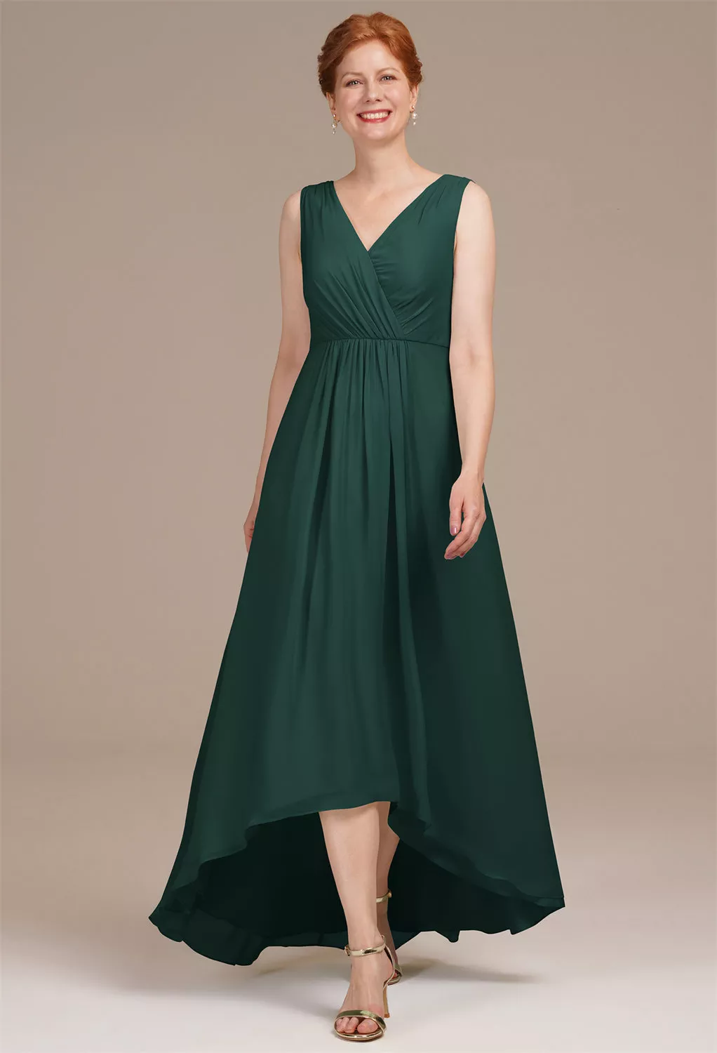 AW Conanima Dark Emerald  Spring Mother of The Bride Dresses