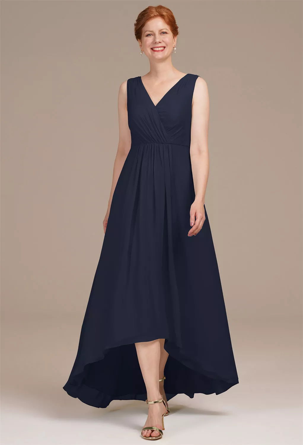 AW Conanima Dark Navy  Spring Mother of The Bride Dresses