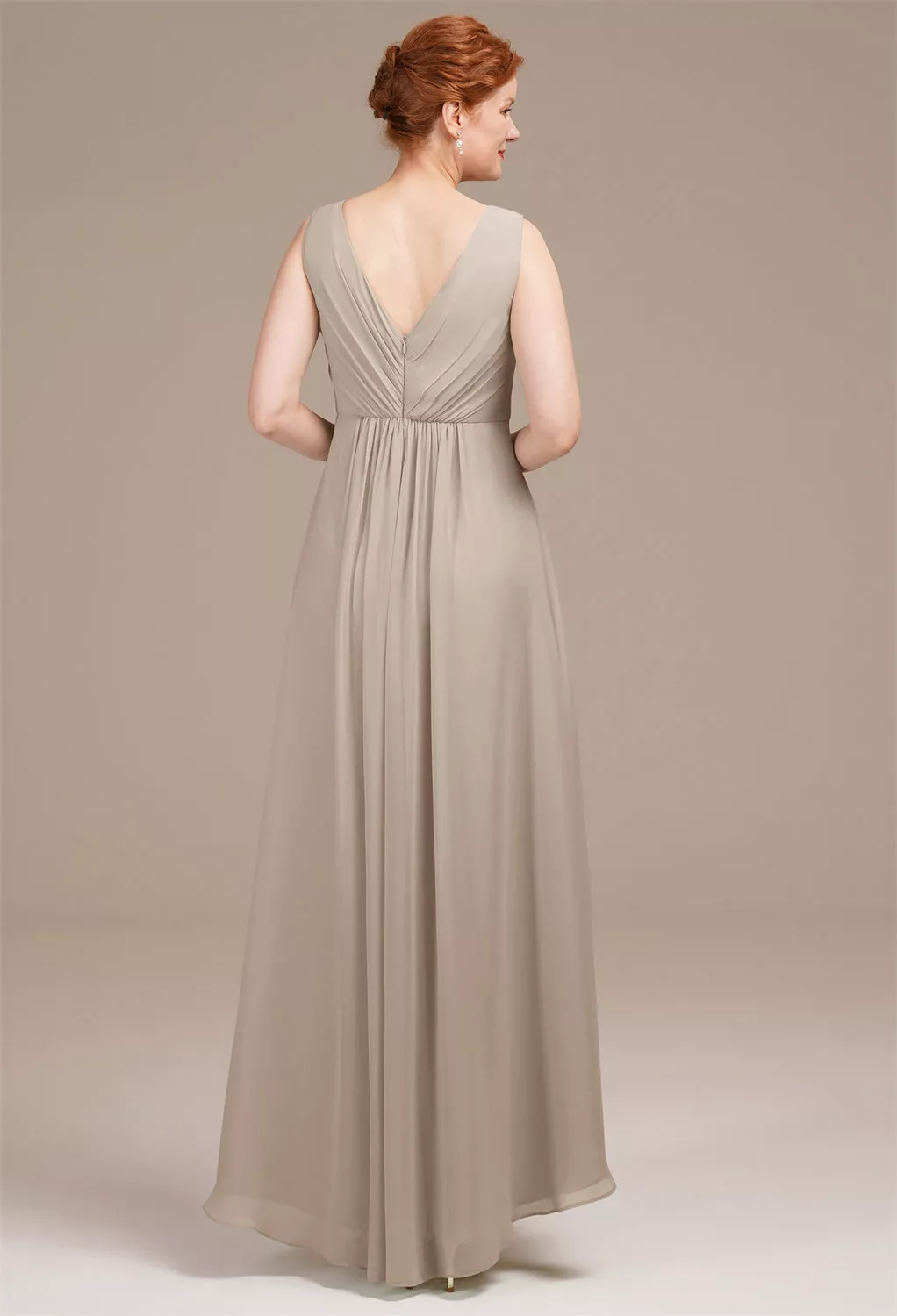AW Conanima Taupe  Spring Mother of The Bride Dresses
