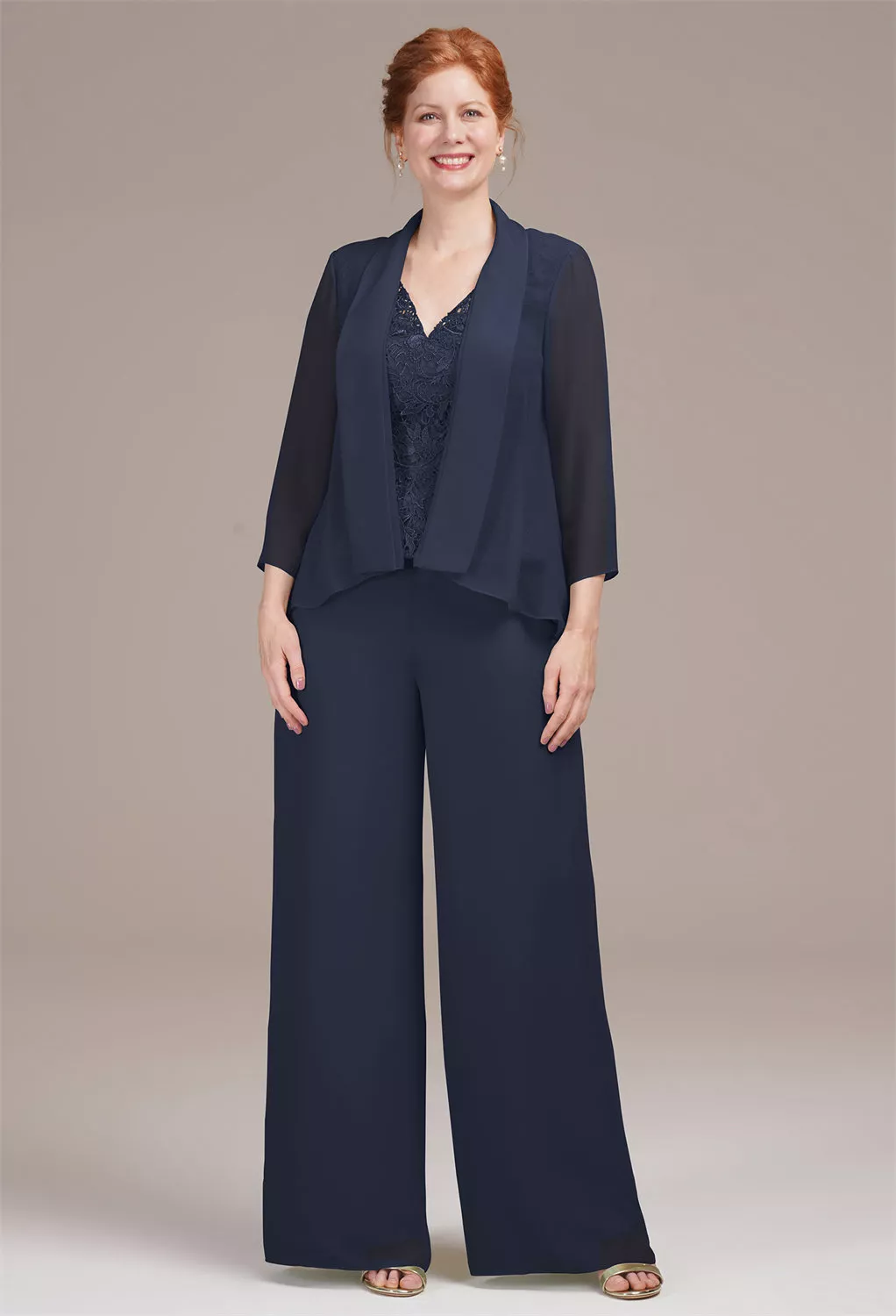 AW Hepzibah Dark Navy  Mother of the Bride Dresses