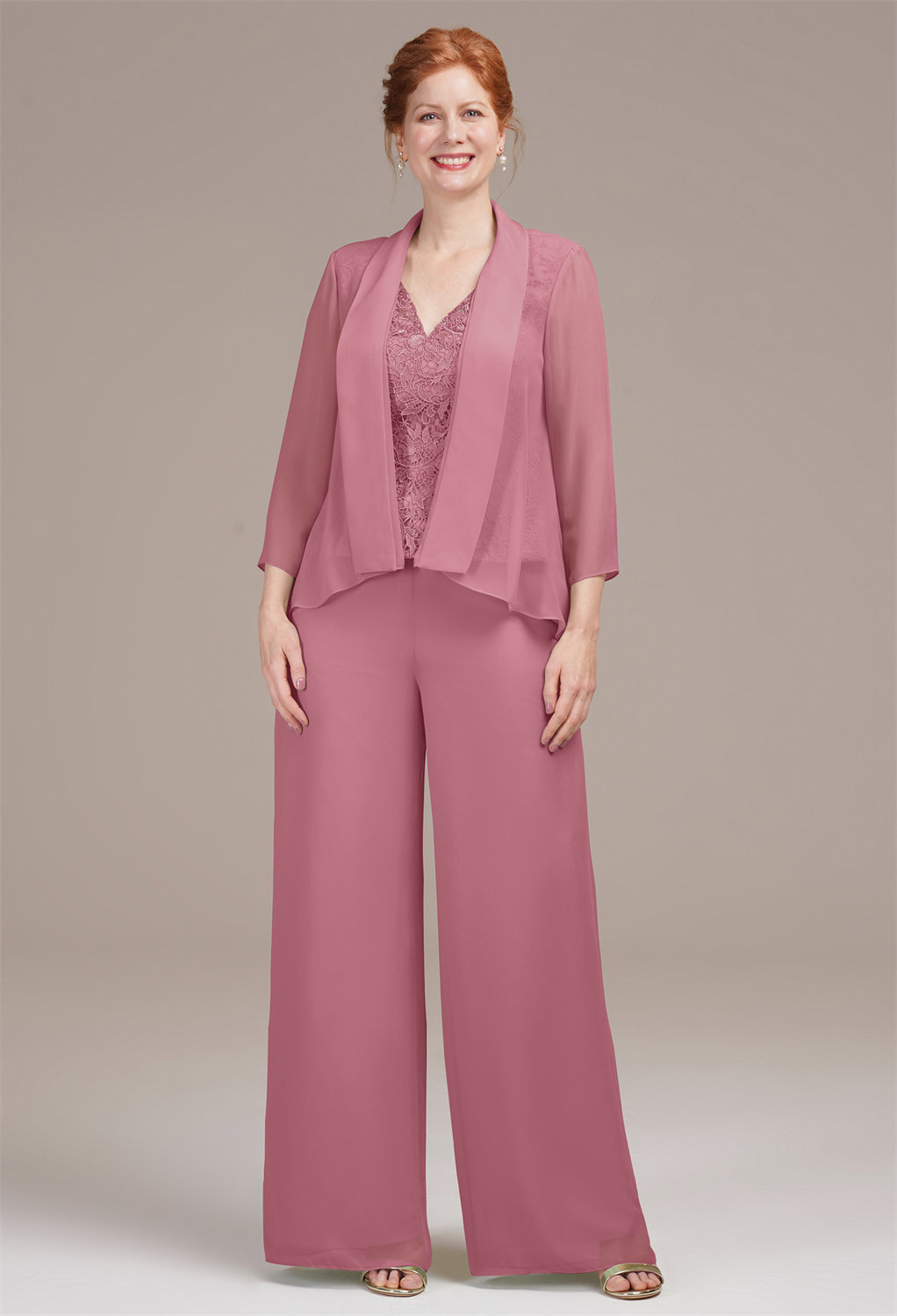 AW Hepzibah Desert Rose  Mother of the Bride Dresses