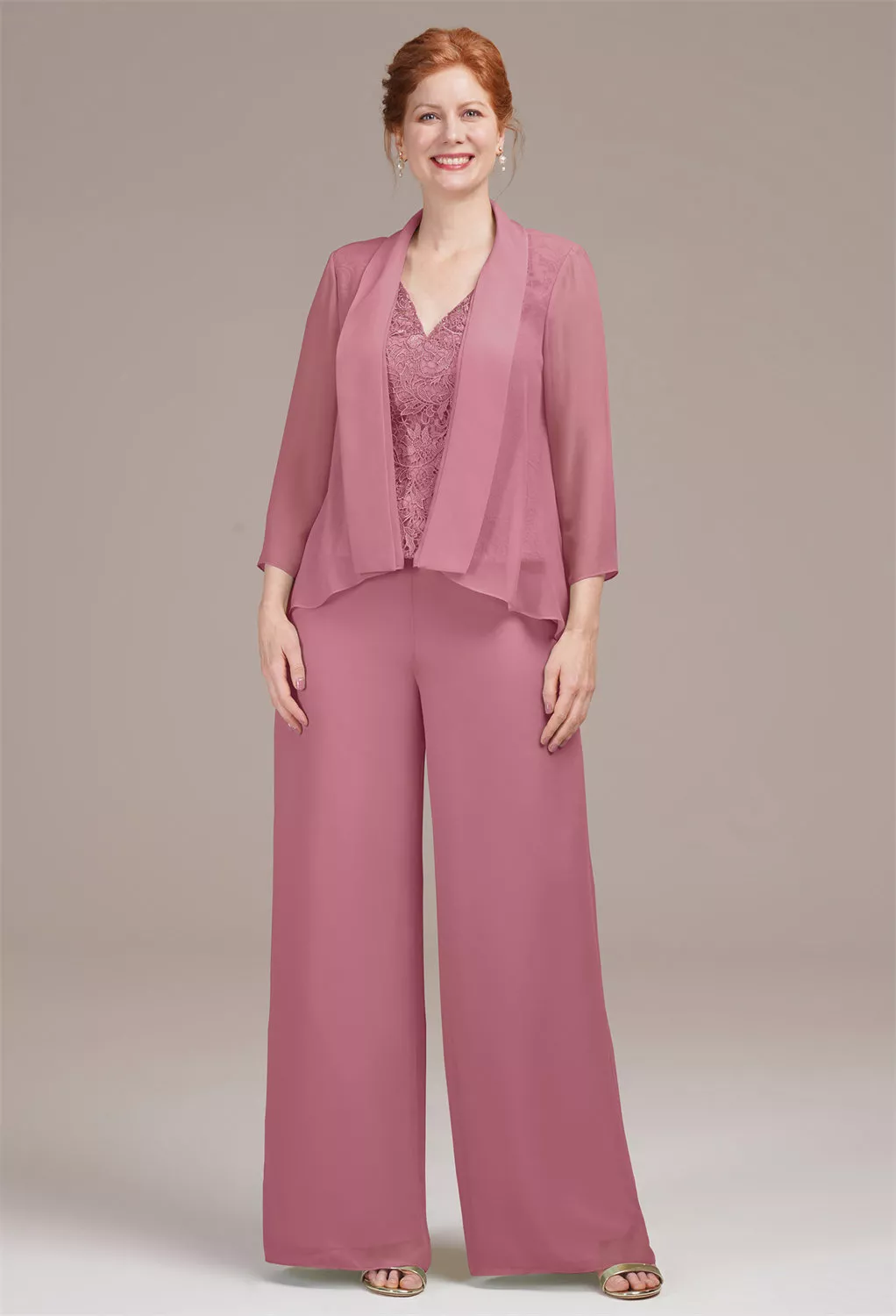 AW Hepzibah Desert Rose  Mother of the Bride Dresses