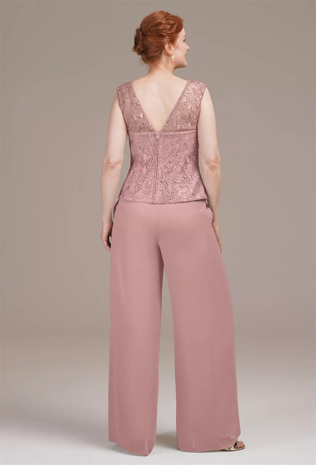 AW Hepzibah Dusty Rose  Mother of the Bride Dresses