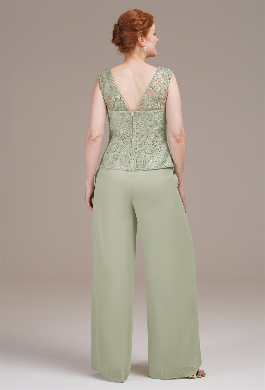 AW Hepzibah Sage Green  Mother of the Bride Dresses