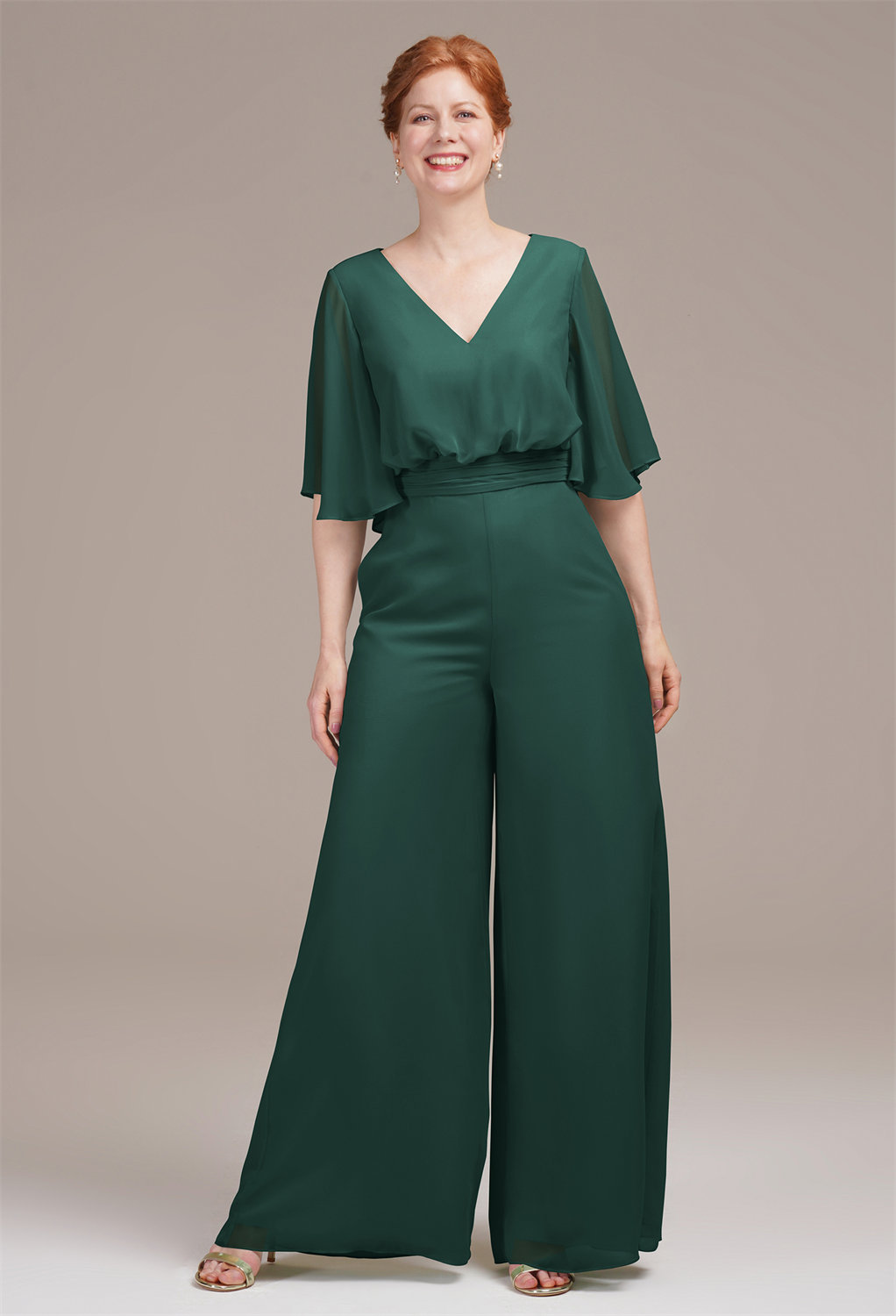 AW Isotherm Dark Emerald  Mother of the Bride Dresses