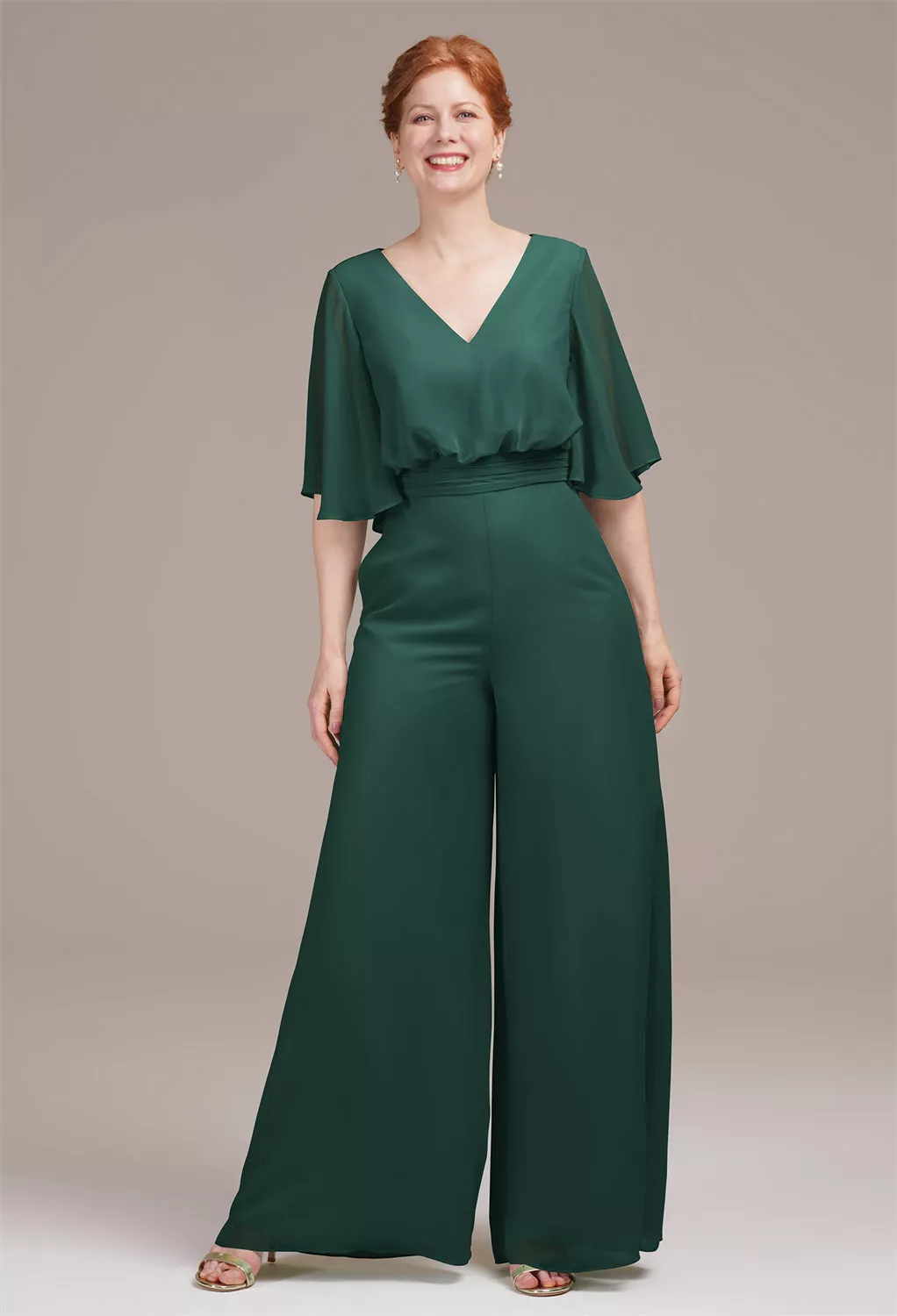 AW Isotherm Dark Emerald  Mother of the Bride Dresses