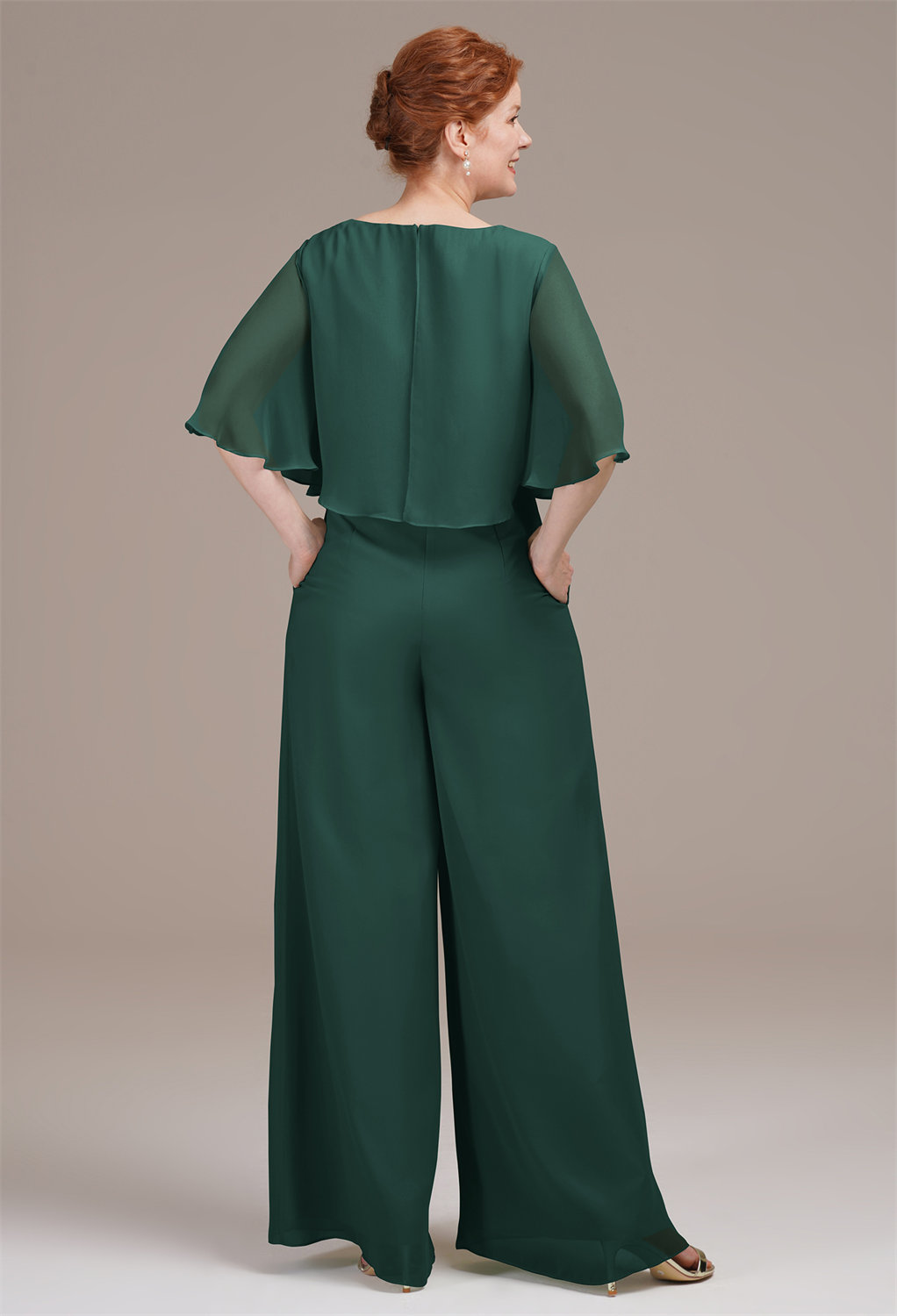 AW Isotherm Dark Emerald  Mother of the Bride Dresses