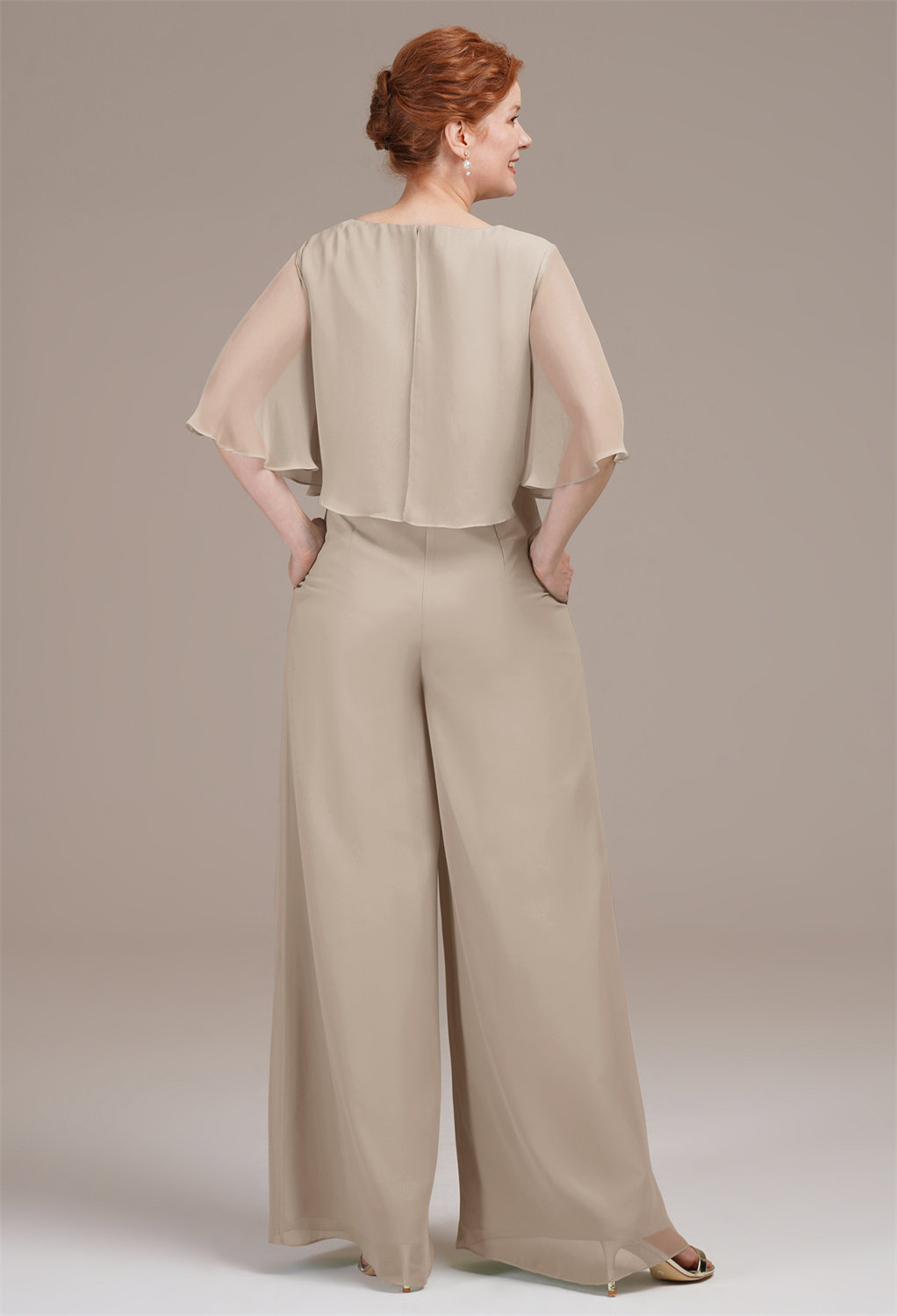 AW Isotherm Taupe  Mother of the Bride Dresses