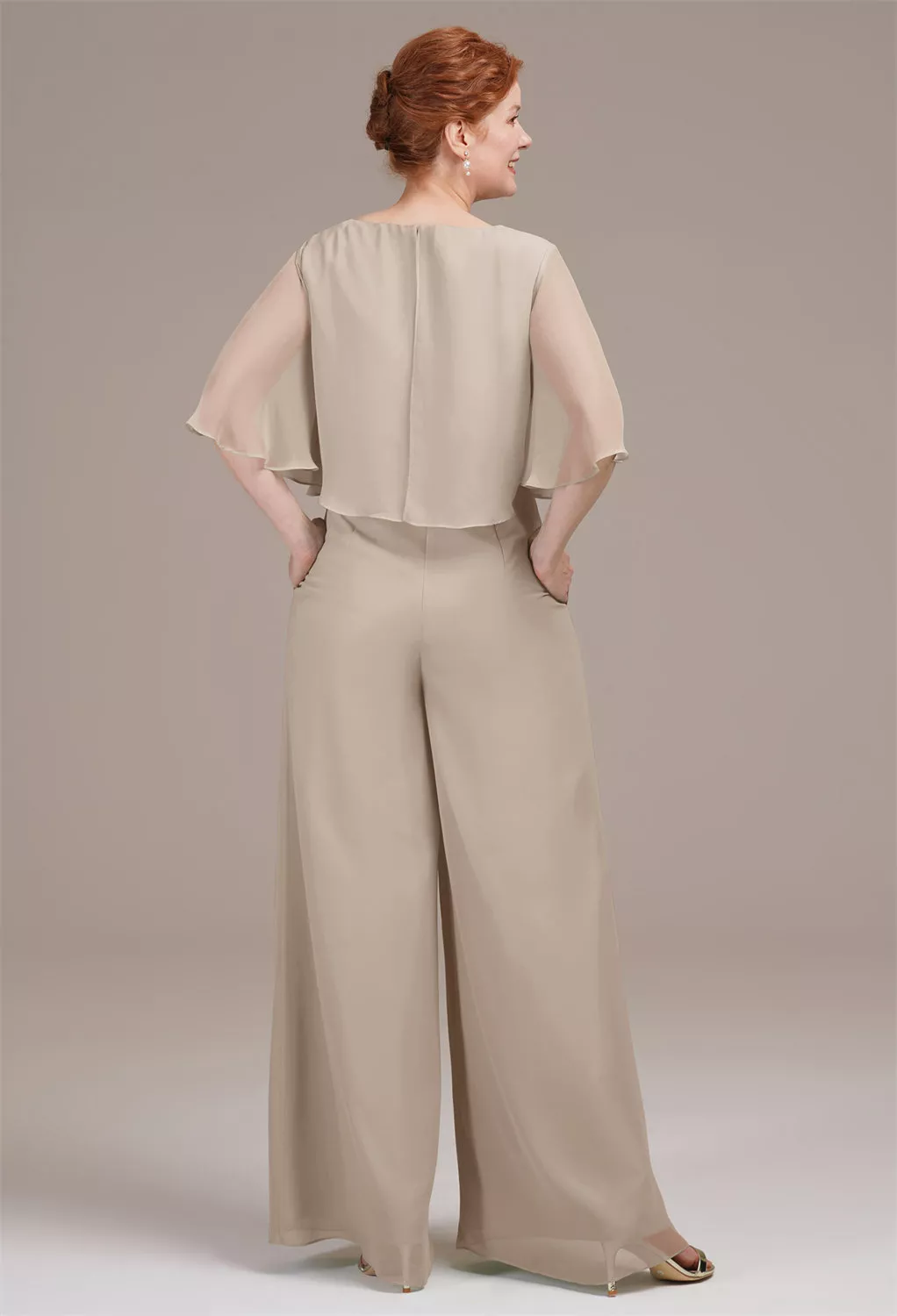 AW Isotherm Taupe  Mother of the Bride Dresses