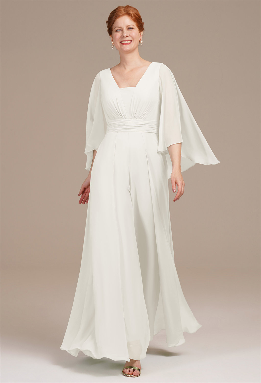 AW Bessie Ivory  Mother of the Bride Dresses