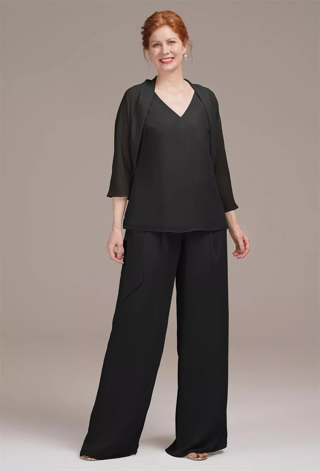 AW Jeremine Black  Mother of the Bride Dresses