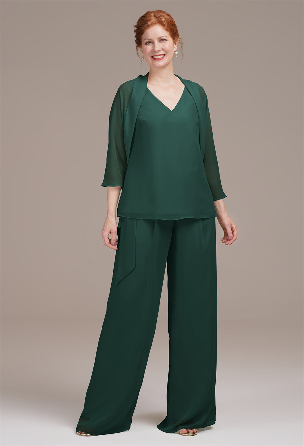 AW Jeremine Dark Emerald  Mother of the Bride Dresses