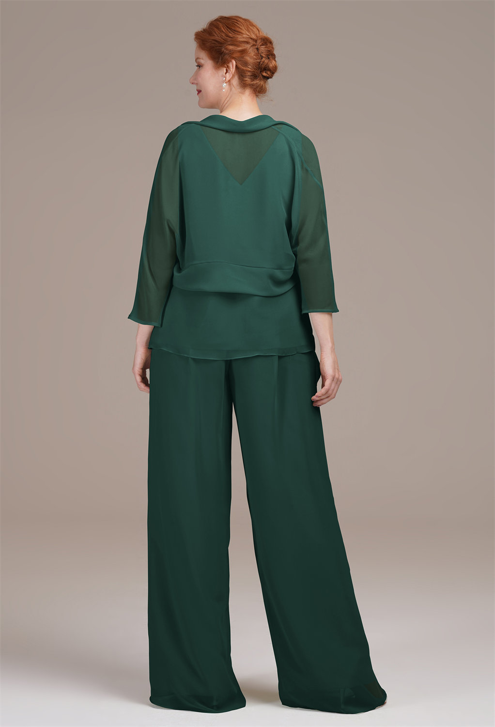 AW Jeremine Dark Emerald  Mother of the Bride Dresses