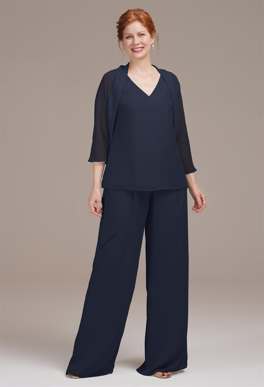 AW Jeremine Dark Navy  Mother of the Bride Dresses
