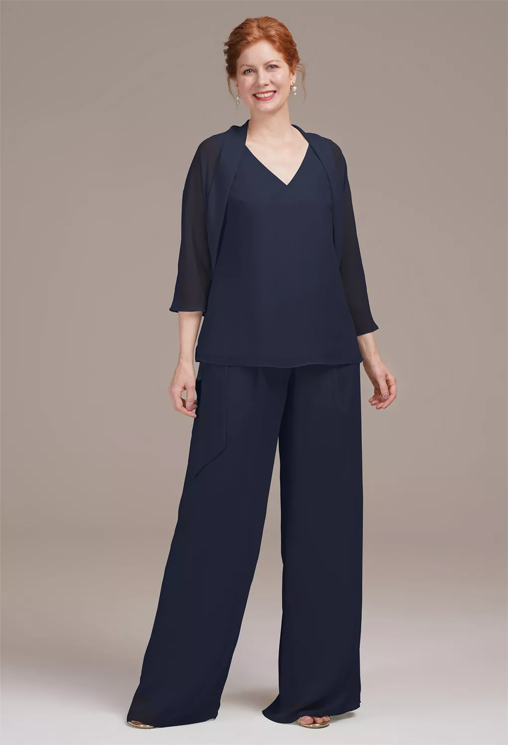AW Jeremine Dark Navy  Mother of the Bride Dresses
