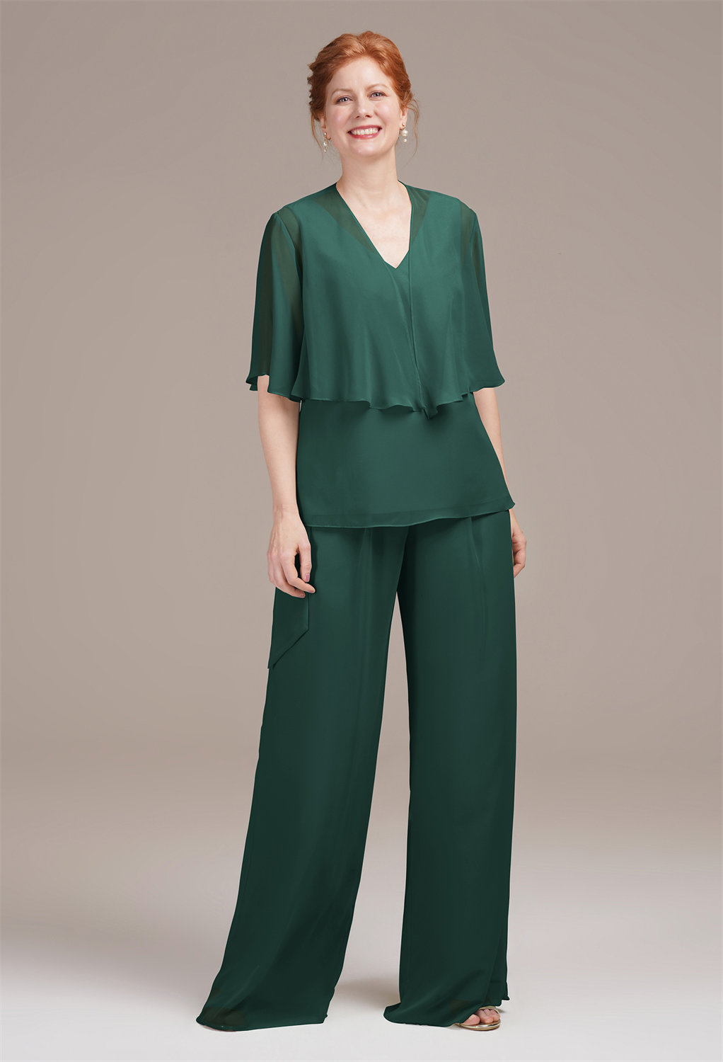 AW Lucilla Dark Emerald  Mother of the Bride Dresses