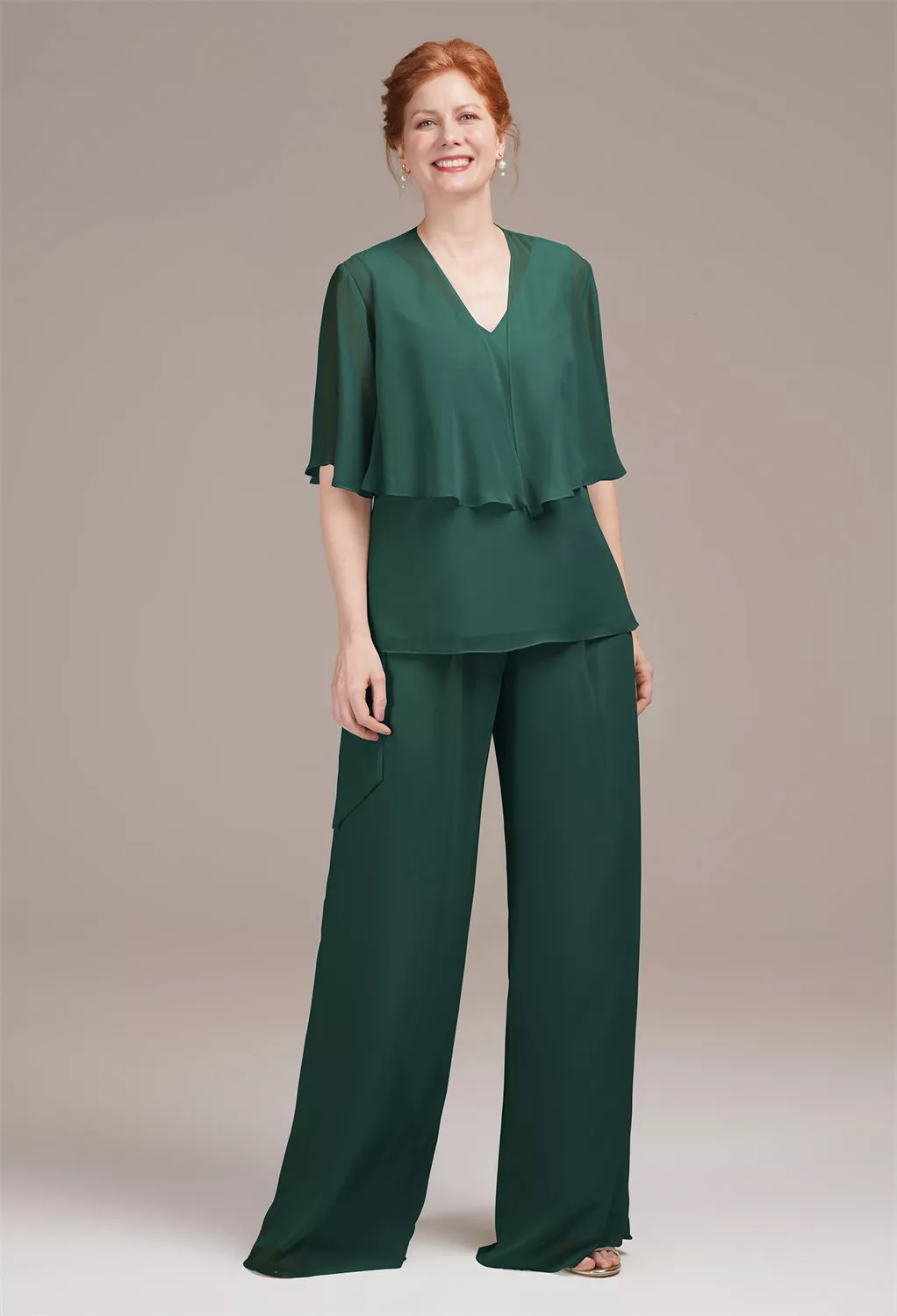 AW Lucilla Dark Emerald  Mother of the Bride Dresses