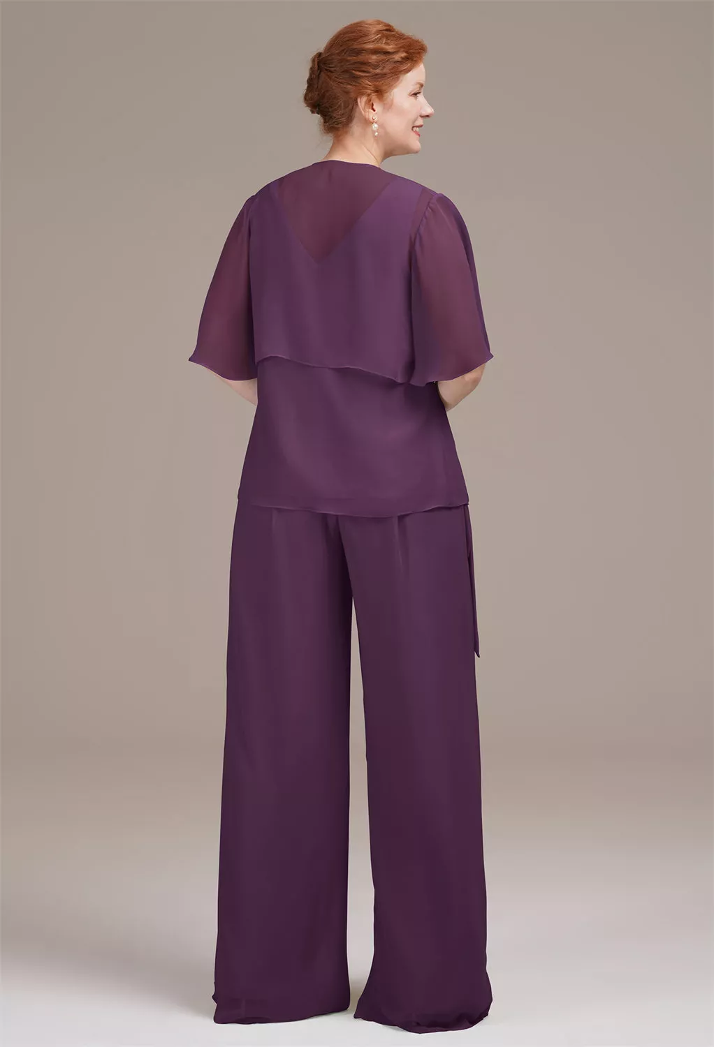 AW Lucilla Grape  Mother of the Bride Dresses