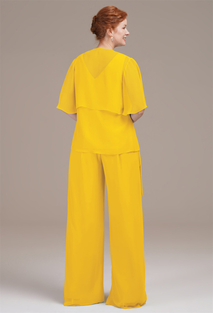 AW Lucilla Mustard Yellow  Mother of the Bride Dresses