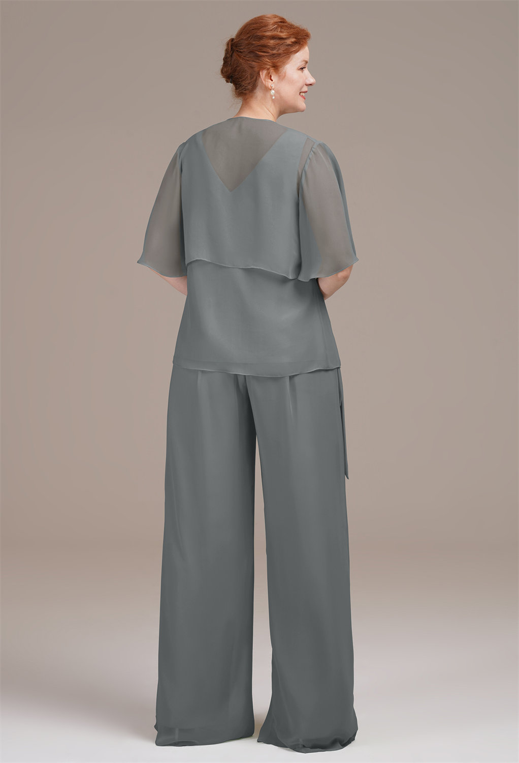 AW Lucilla Steel Gray  Mother of the Bride Dresses