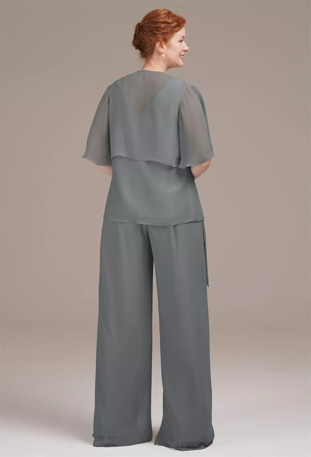 AW Lucilla Steel Gray  Mother of the Bride Dresses