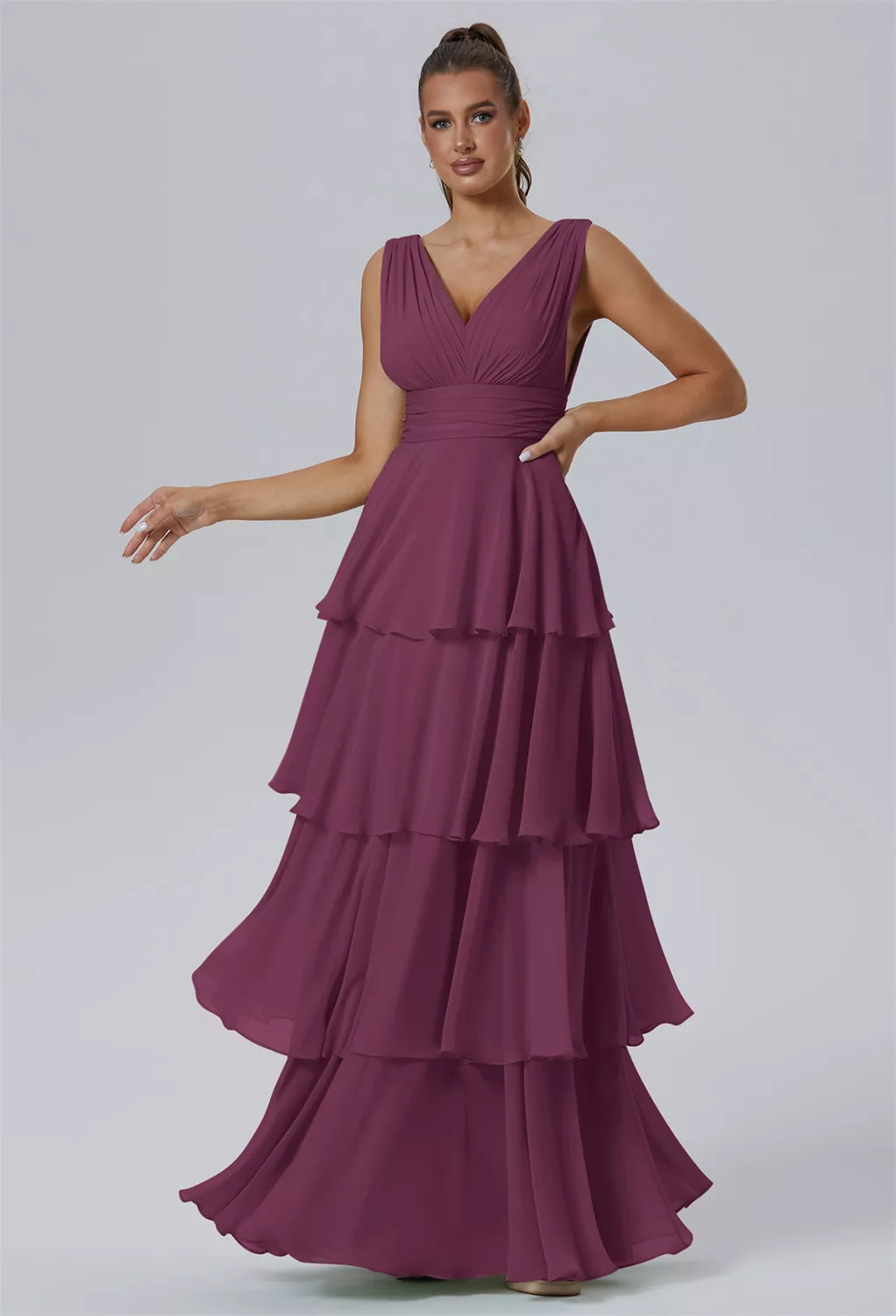 AW Amabel Chianti  Cocktail Wedding Guest Dresses