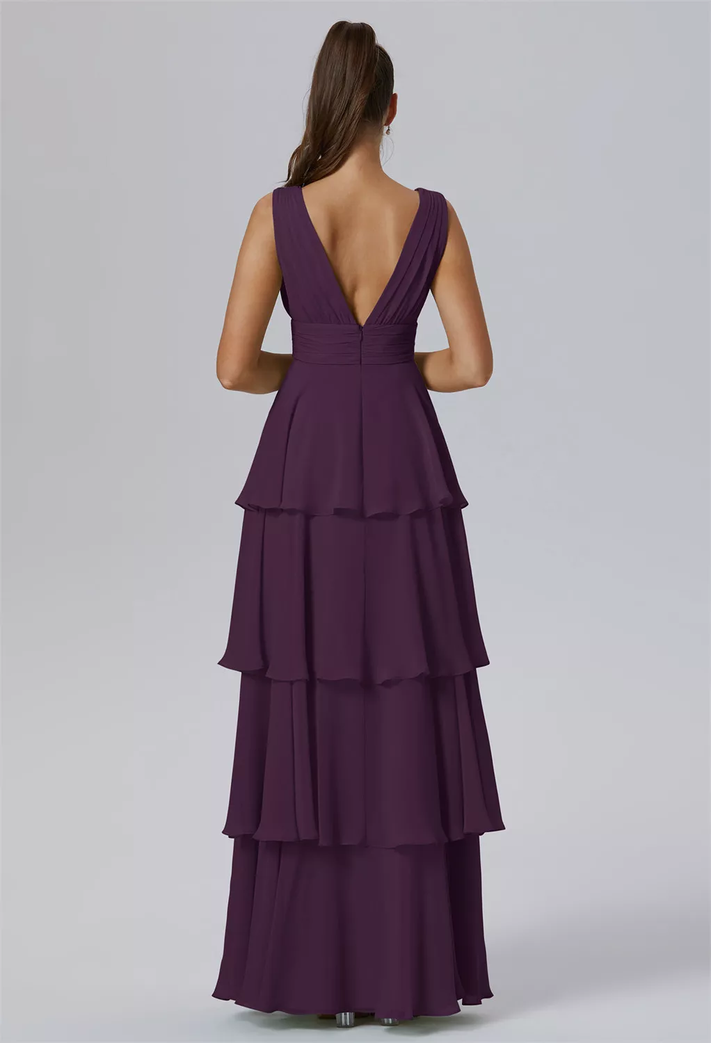 AW Amabel Grape  Fall Wedding Guest Dresses