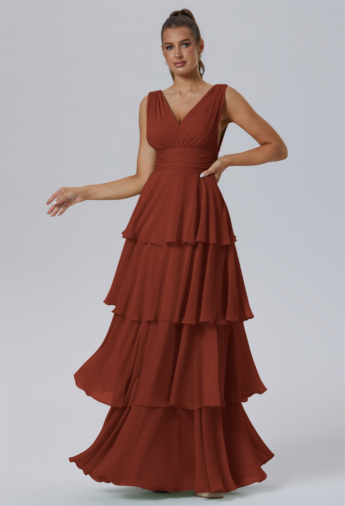 AW Amabel Rust  Bridesmaid Dresses
